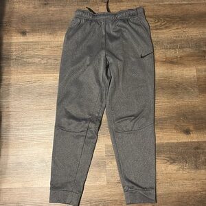 Nike Dri-FIT Fleece Joggers Mens M Gray